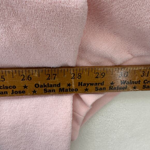 ADIDAS ORIGINAL Women's 3XL Pink Terry Toweling Polo dress - Picture 3 of 6